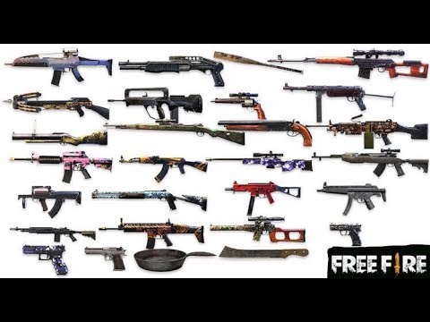 Free Fire conheça todas as armas e saiba quais as melhores