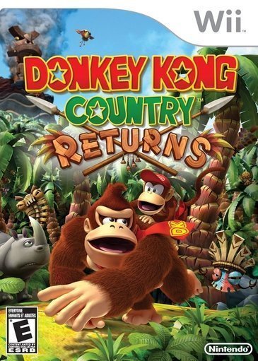 Imagem do jogo Donkey Kong Country Returns