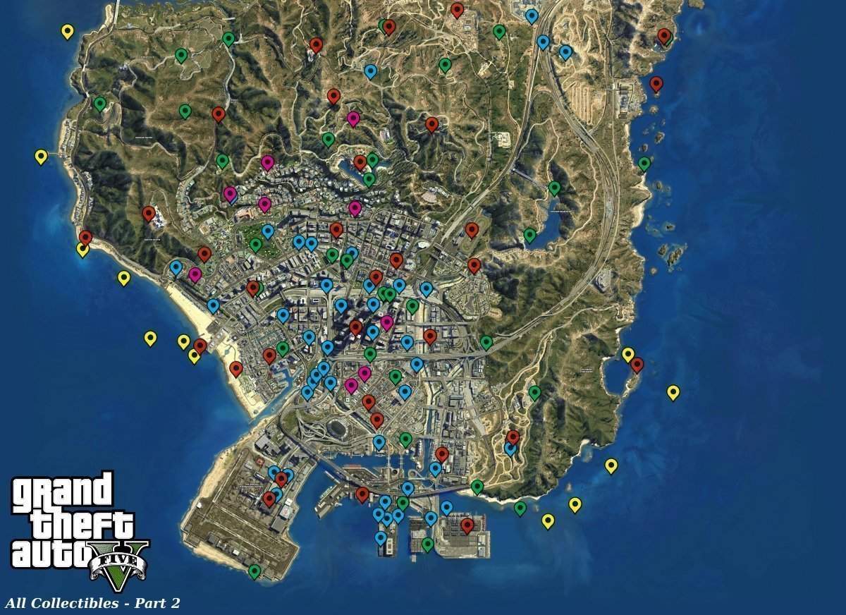 Mapas De Fragmentos De Cartas Do Gta V Gta 5 - Vrogue