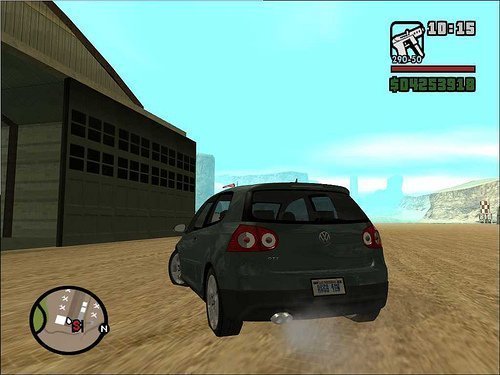 Códigos do Golf GTA San Andreas PS2